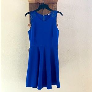 Blue Lace Dress